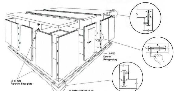 冷库工程设计示意图